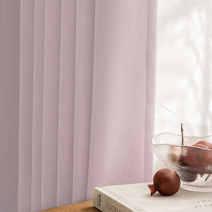 EAZU Lavender Purple Vera Velvet Curtain Blackout Pinch Pleat