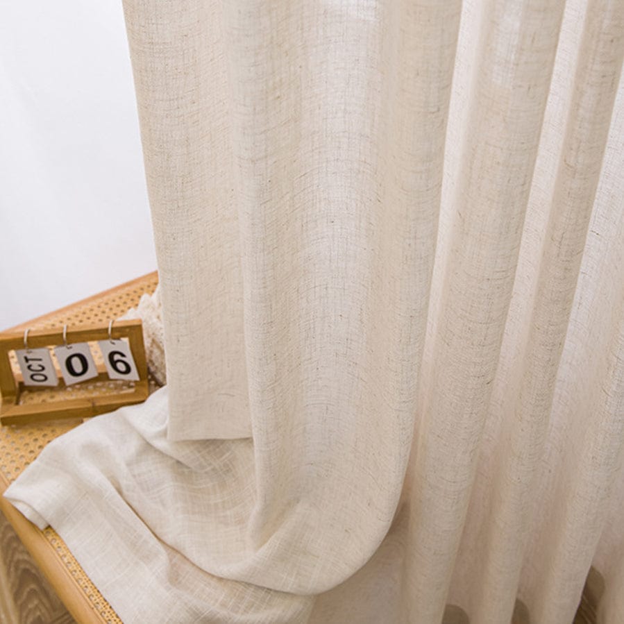 EAZU Liana Premium Flax Linen Curtain