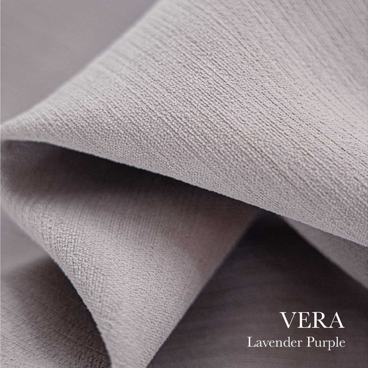 EAZU Lavender Purple Vera Velvet Curtain Blackout Pinch Pleat